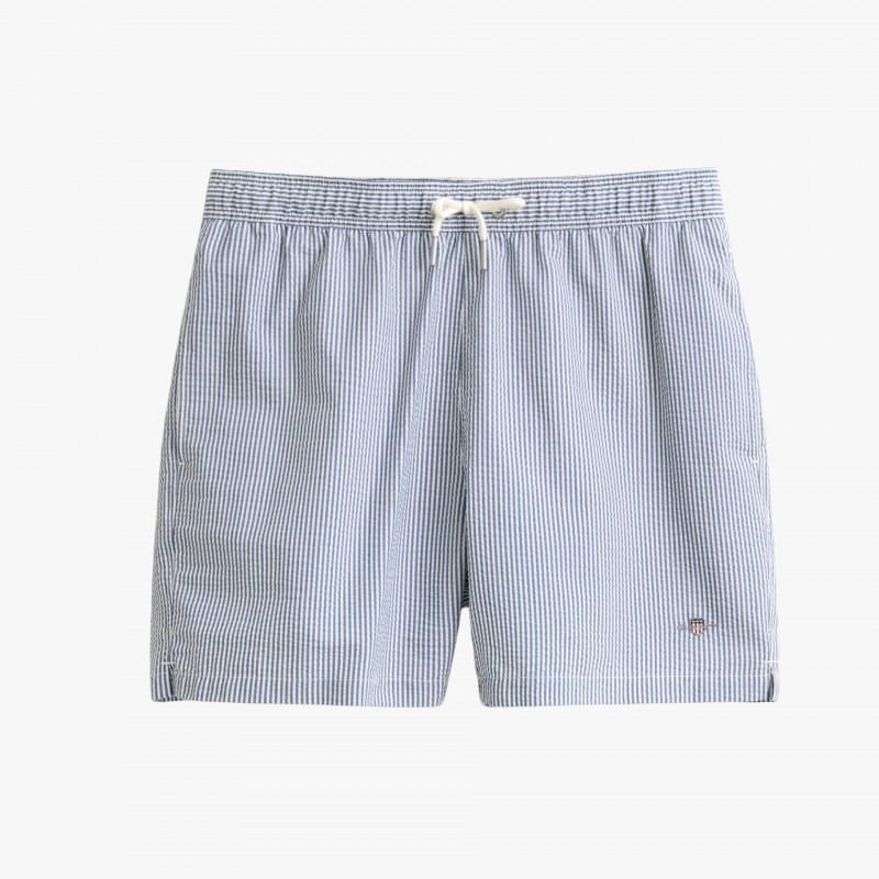 Gant STRIPED SEERSUCKER SWIM - 922616001 442 - Fuxia, Urban Tribes United