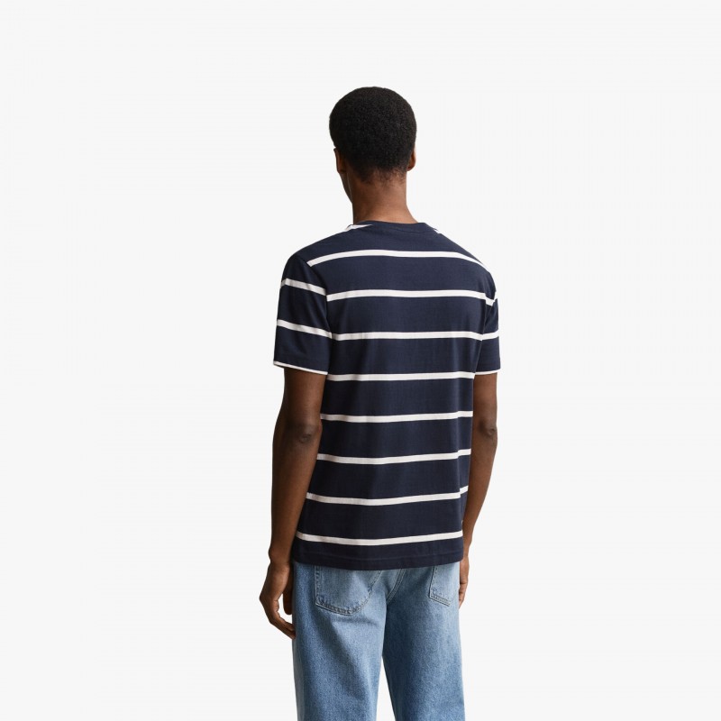 Gant STRIPED SS Gant STRIPED SS - 2003398 433 - Fuxia, Urban Tribes United