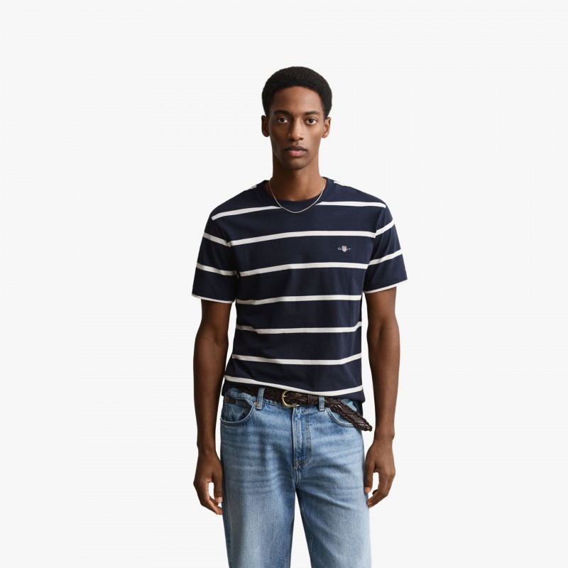 Gant STRIPED SS Gant STRIPED SS - 2003398 433 - Fuxia, Urban Tribes United