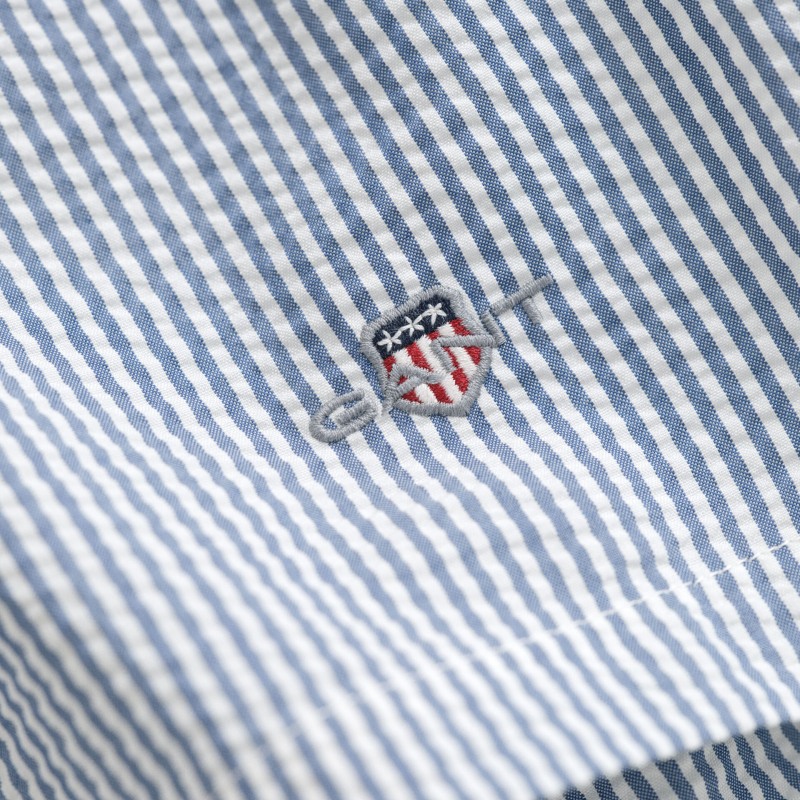 Gant STRIPED SEERSUCKER SWIM Gant STRIPED SEERSUCKER SWIM - 922616001 442 - Fuxia, Urban Tribes United