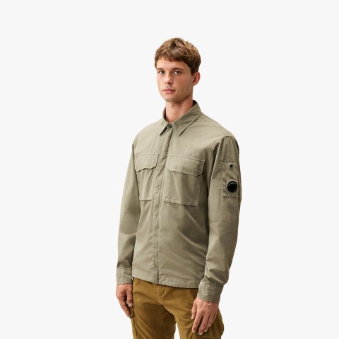C.P. Company Organic Gabardine Zipped Lens