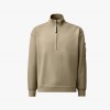 C.P. Company Hoodie Brushed and Emerized Half Zip