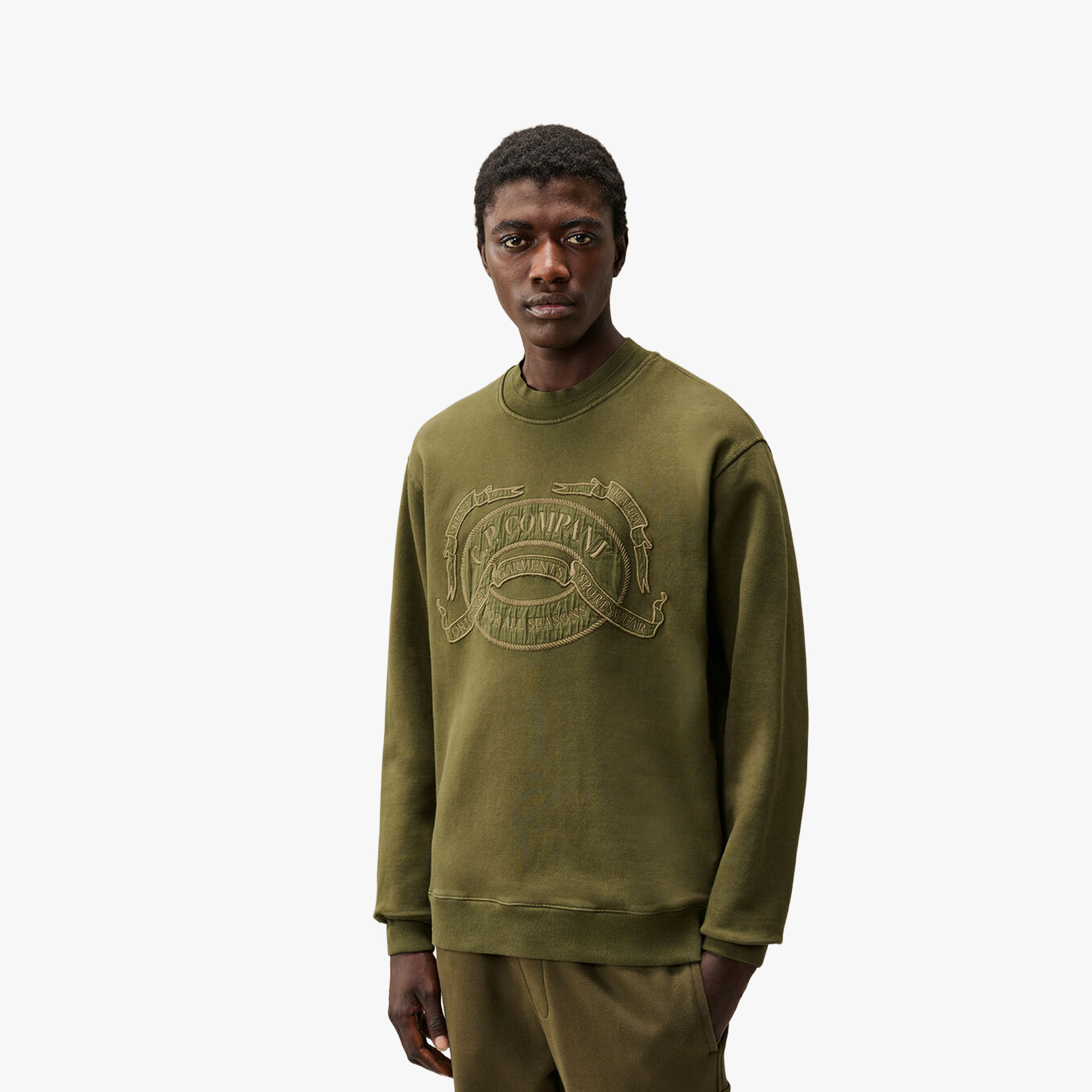 C.P. Company Crew Cotton Fleece