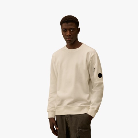 C.P. Company Crew Diagonal Raised Fleece