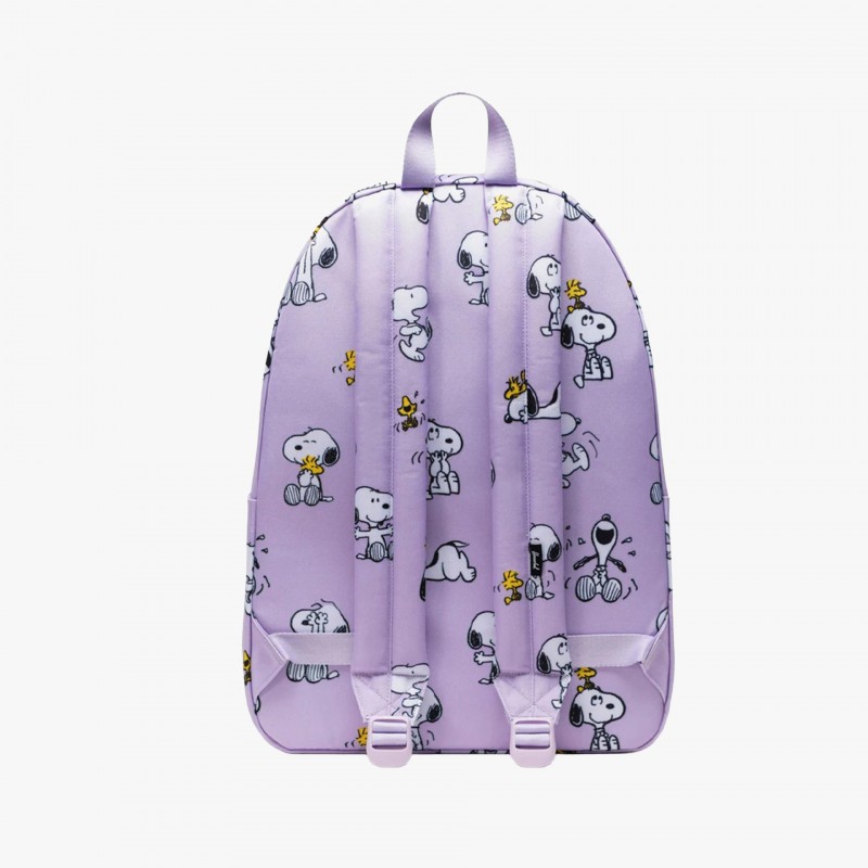 Herschel Snoopy & Woodstock Pastel Lilac Classic XL 30L Herschel Snoopy & Woodstock Pastel Lilac Classic XL 30L