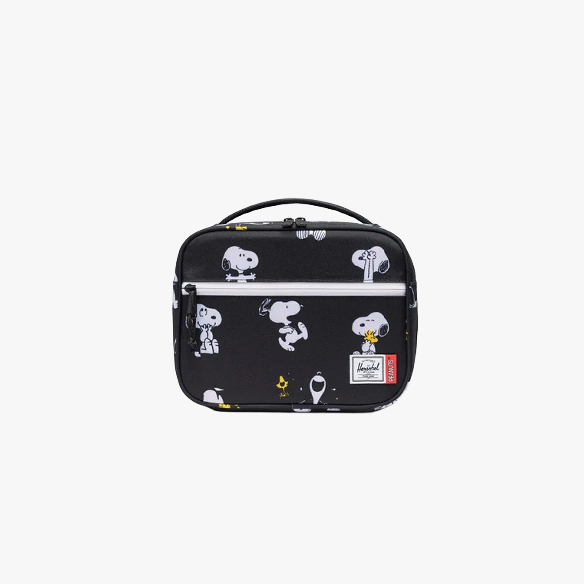 Herschel Snoopy & Woodstock Black Pop Quiz Lunch Box 5L