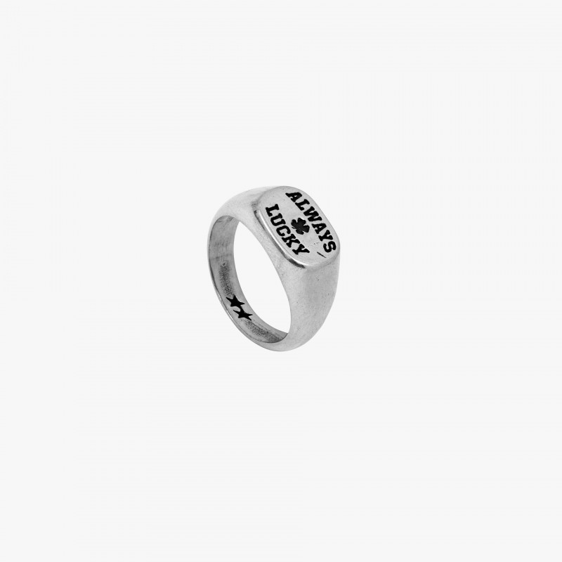 TwoJeys Always Lucky Signet - 413926006 SILV - Fuxia, Urban Tribes United