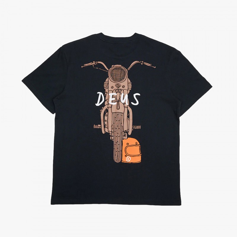 Deus Ex Machina Frontage Deus Ex Machina Frontage - D261MTS146 BLA - Fuxia, Urban Tribes United