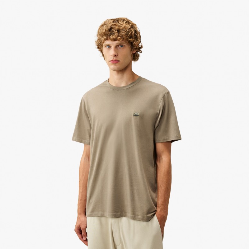 C.P. Company Jersey Short Sleeve Logo Patch C.P. Company Jersey Short Sleeve Logo Patch - 21CMTS726A 005100W 356 - Fuxia, Urban Tribes United