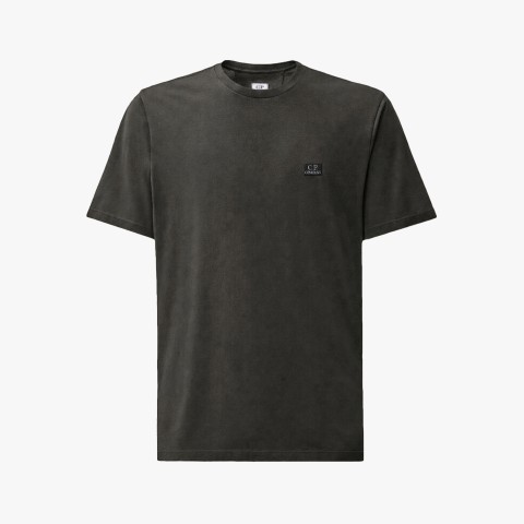C.P. Company Jersey Short Sleeve Logo Patch