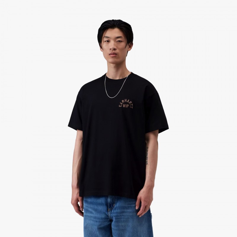 Carhartt WIP S/S Arch Script Carhartt WIP S/S Arch Script - I037255 3ZG XX - Fuxia, Urban Tribes United
