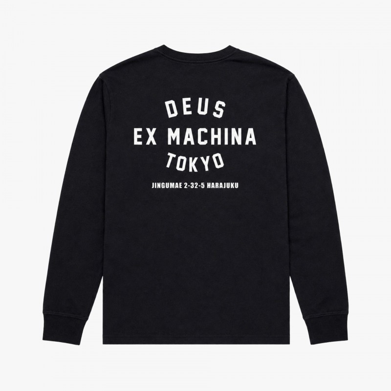 Deus Ex Machina Harajuku Address - D263MSW153 BLK - Fuxia, Urban Tribes United