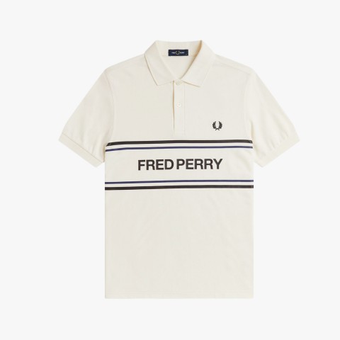 Fred Perry Embroidered Panel