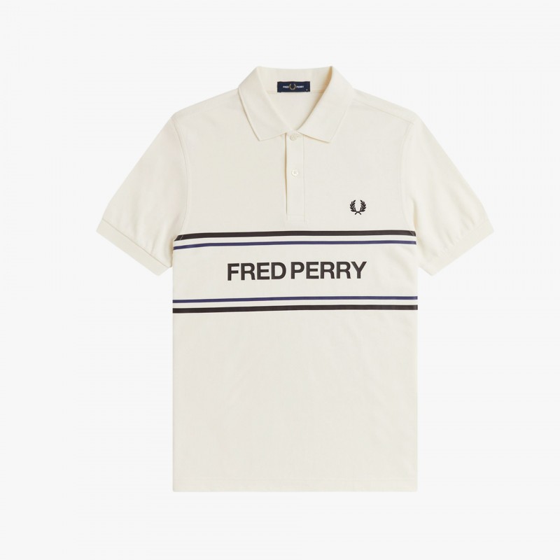 Fred Perry Embroidered Panel - M2405 560 - Fuxia, Urban Tribes United