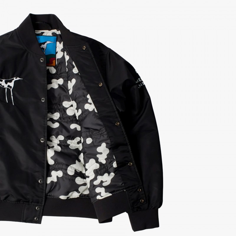By Parra Club Not 1976 Satin Bomber - 56265 - Fuxia, Urban Tribes United