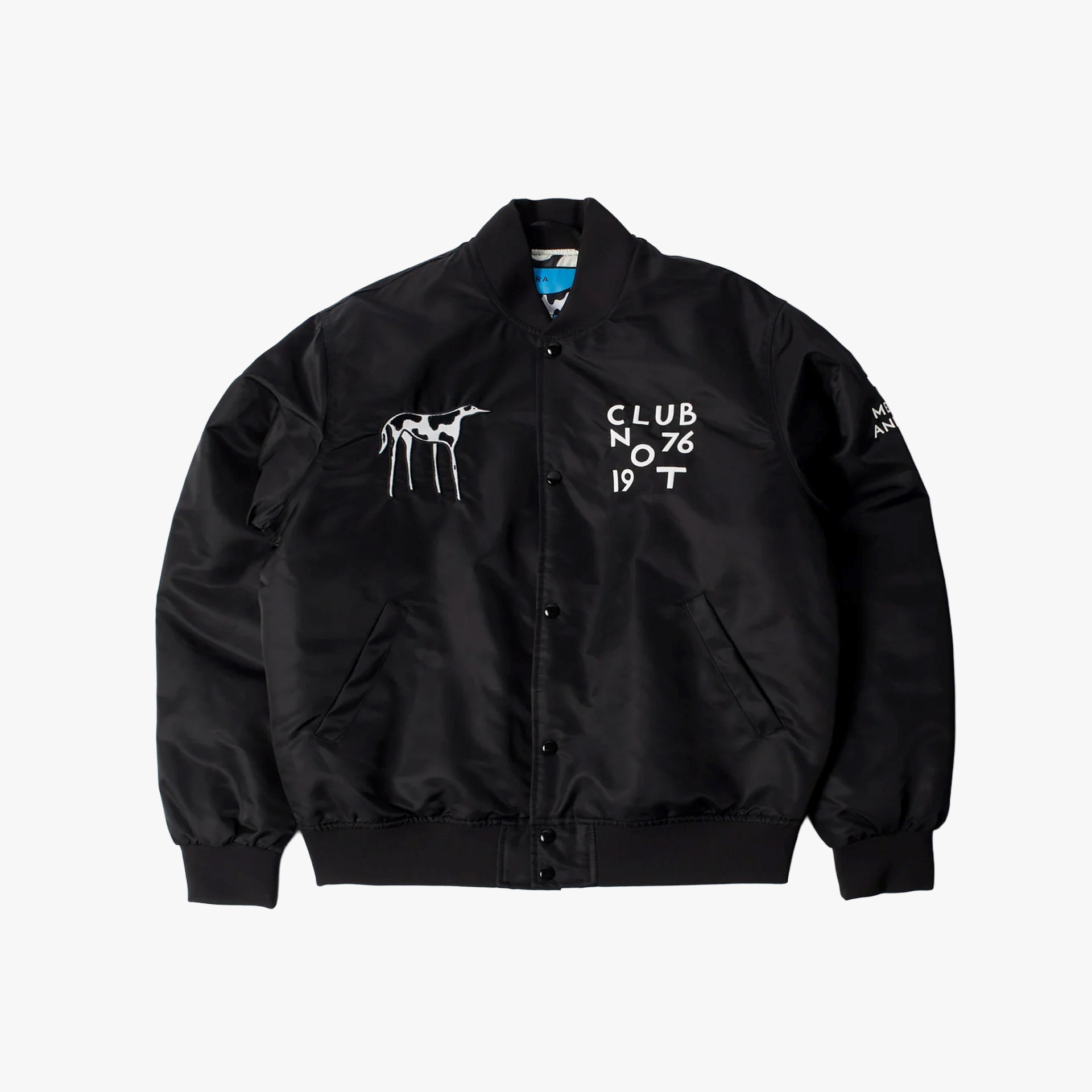 By Parra Club Not 1976 Satin Bomber