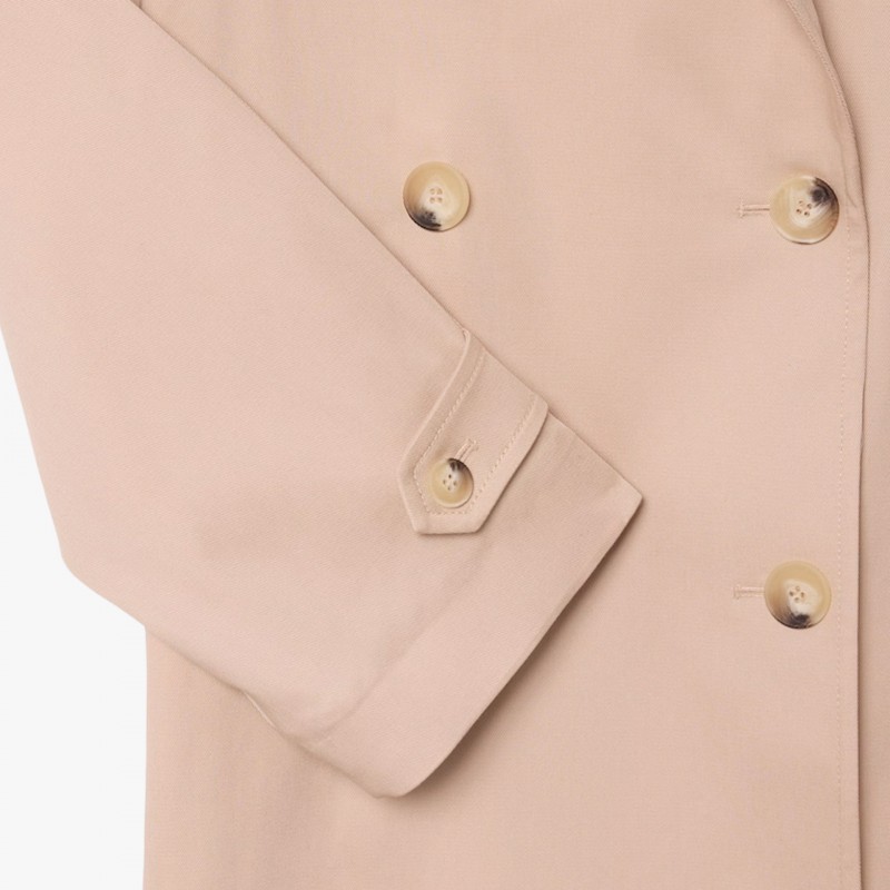 Lacoste Belted Cotton Trench Coat - BF9785 X6F - Fuxia, Urban Tribes United
