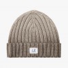 C.P. Company Extrafine Merino Wool Logo Beanie C.P. Company Extrafine Merino Wool Logo Beanie