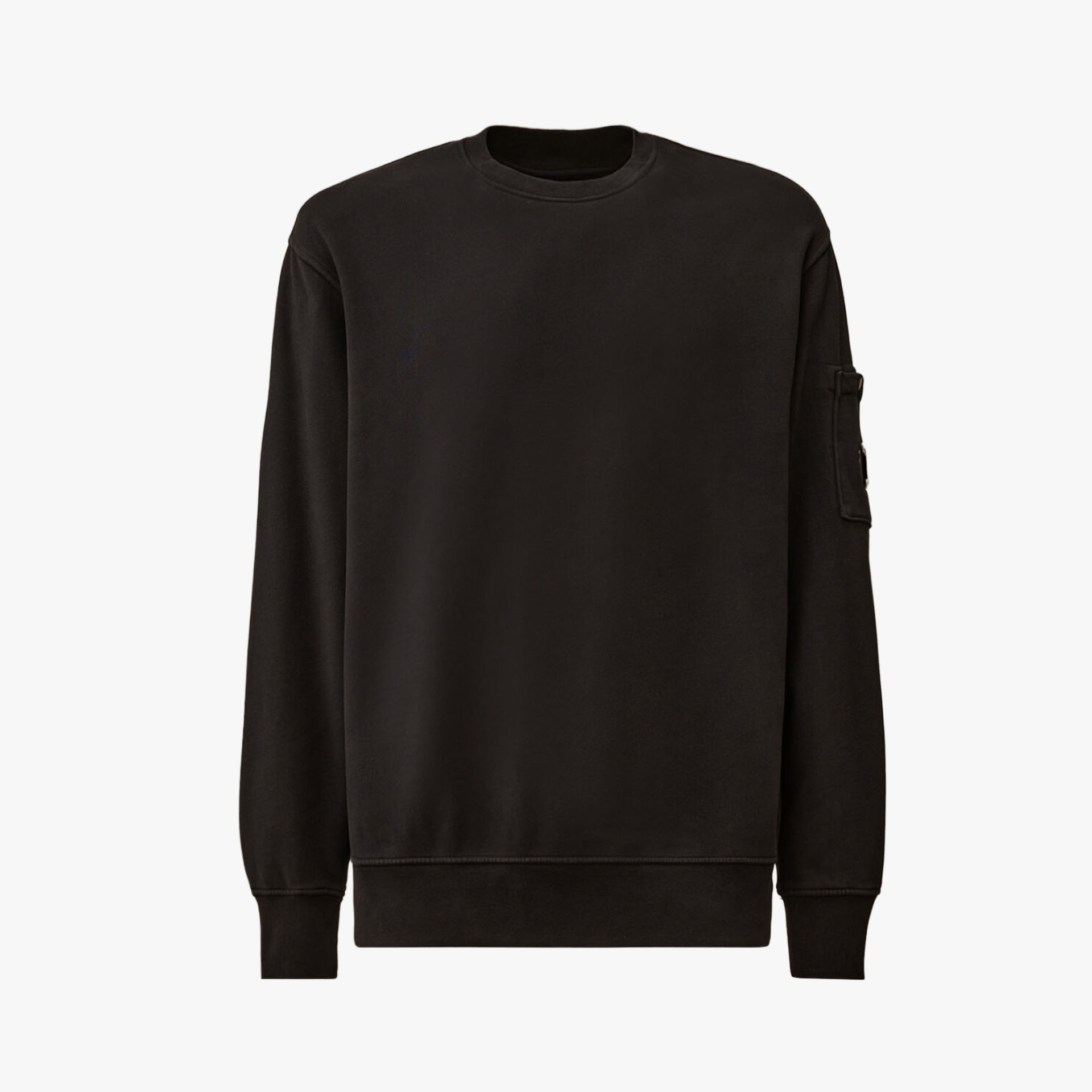 C.P. Company Brushed and Emerized Diagonal Fleece Lens Sweat
