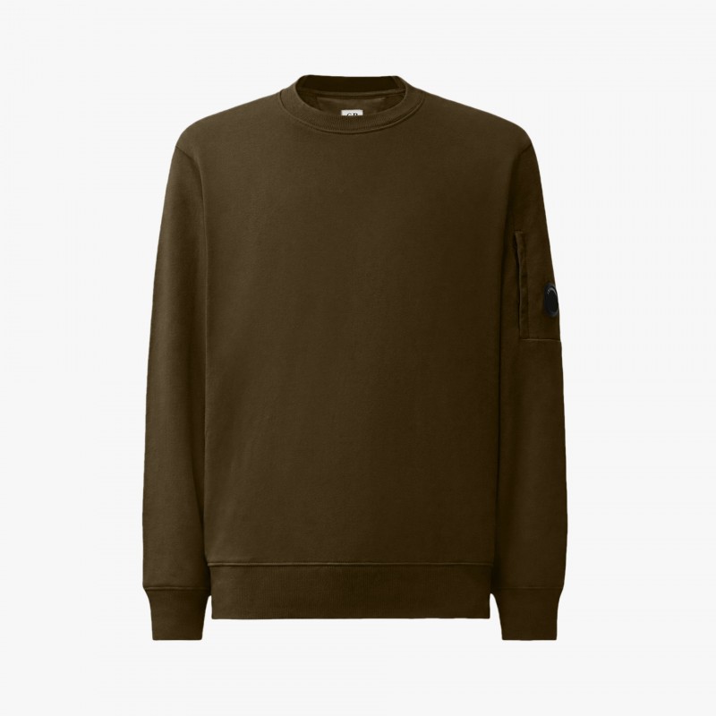 C.P. Company Diagonal Raised Fleece Lens Crewneck Sweatshirt C.P. Company Diagonal Raised Fleece Lens Crewneck Sweatshirt - 21CMSS713A 005086W 683 - Fuxia, Urban Tribes United
