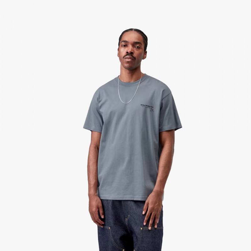 Carhartt WIP S/S Garble Carhartt WIP S/S Garble - I036007 3GG XX - Fuxia, Urban Tribes United