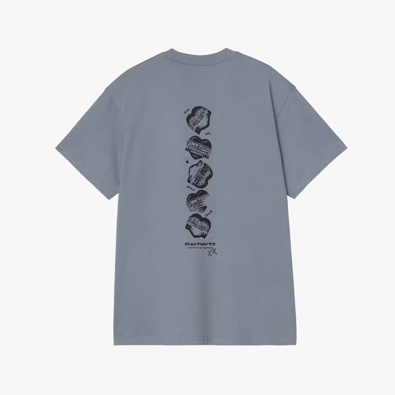 Carhartt WIP S/S Garble Carhartt WIP S/S Garble - I036007 3GG XX - Fuxia, Urban Tribes United