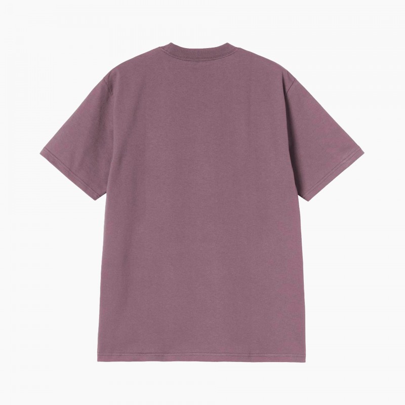Carhartt WIP S/S University Script Carhartt WIP S/S University Script - I036110 3BS XX - Fuxia, Urban Tribes United