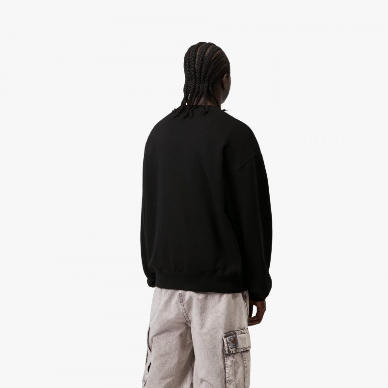 Carhartt WIP Label Sweatshirt - I036346 89 XX - Fuxia, Urban Tribes United