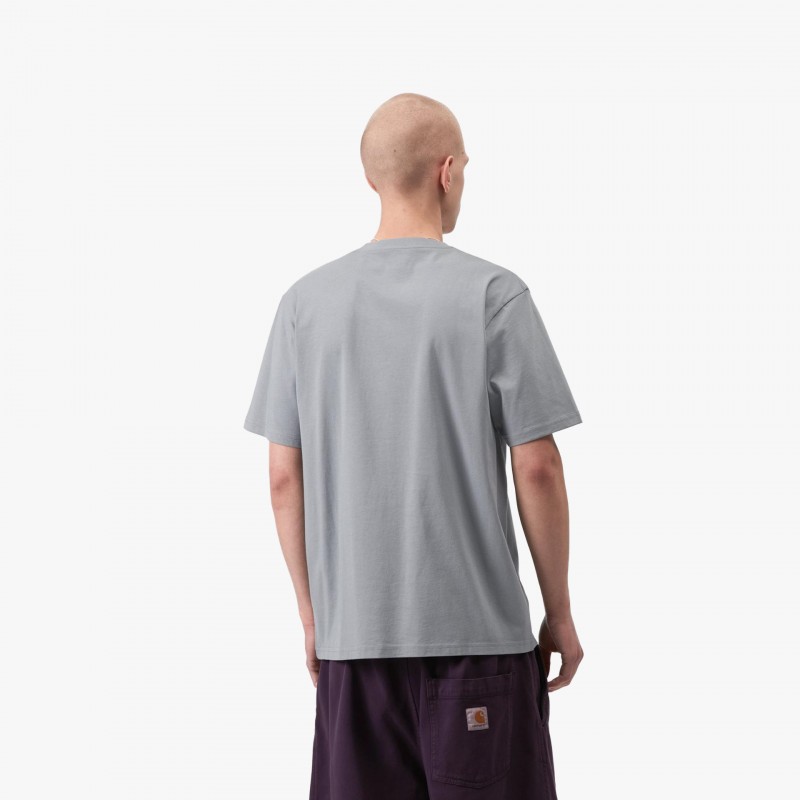 Carhartt WIP S/S Script - I035700 3N6 XX - Fuxia, Urban Tribes United