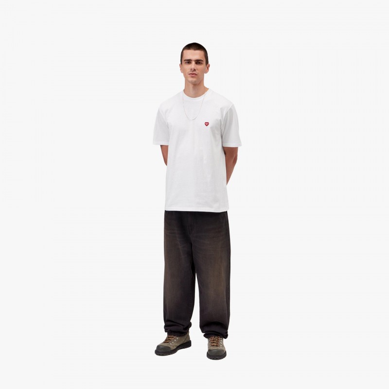 Carhartt WIP S/S Heart Carhartt WIP S/S Heart - I037116 1WZ XX - Fuxia, Urban Tribes United