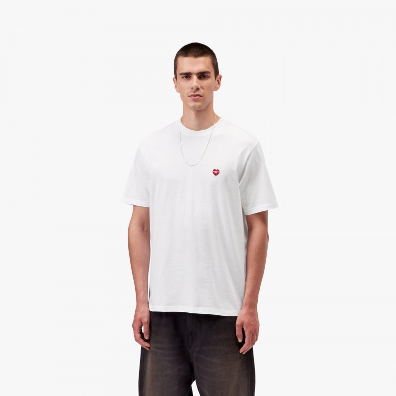 Carhartt WIP S/S Heart Carhartt WIP S/S Heart - I037116 1WZ XX - Fuxia, Urban Tribes United