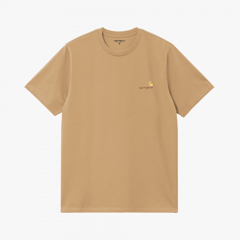 Carhartt WIP S/S American Script - I029956 3TF XX - Fuxia, Urban Tribes United