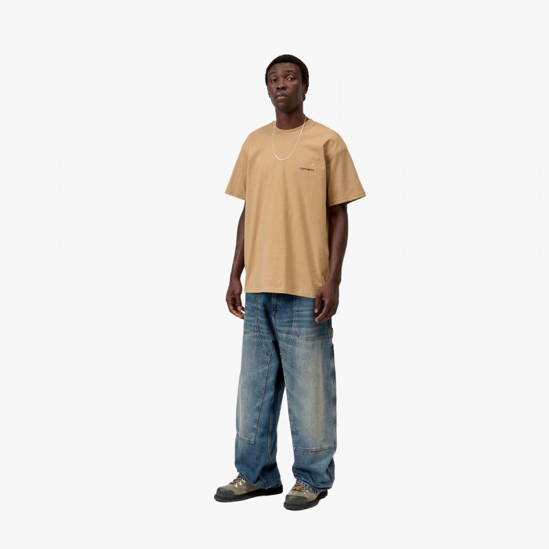 Carhartt WIP S/S American Script - I029956 3TF XX - Fuxia, Urban Tribes United