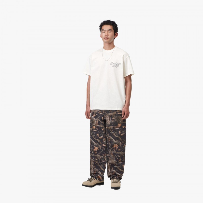 Carhartt WIP S/S Hatching Script Carhartt WIP S/S Hatching Script - I037258 D6 GD - Fuxia, Urban Tribes United