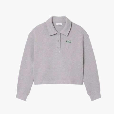 Lacoste Label Accent Ribbed Interlock
