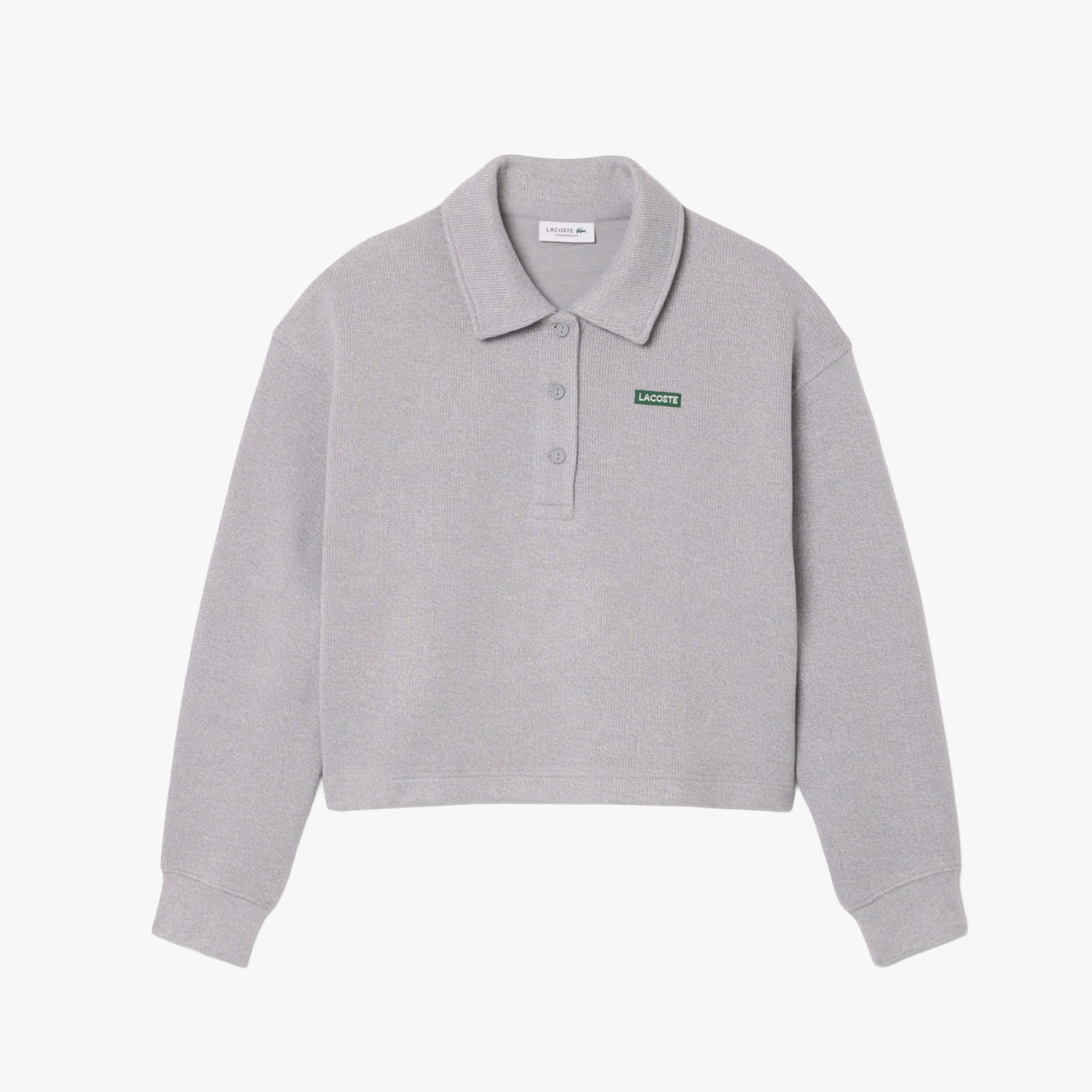 Lacoste Label Accent Ribbed Interlock