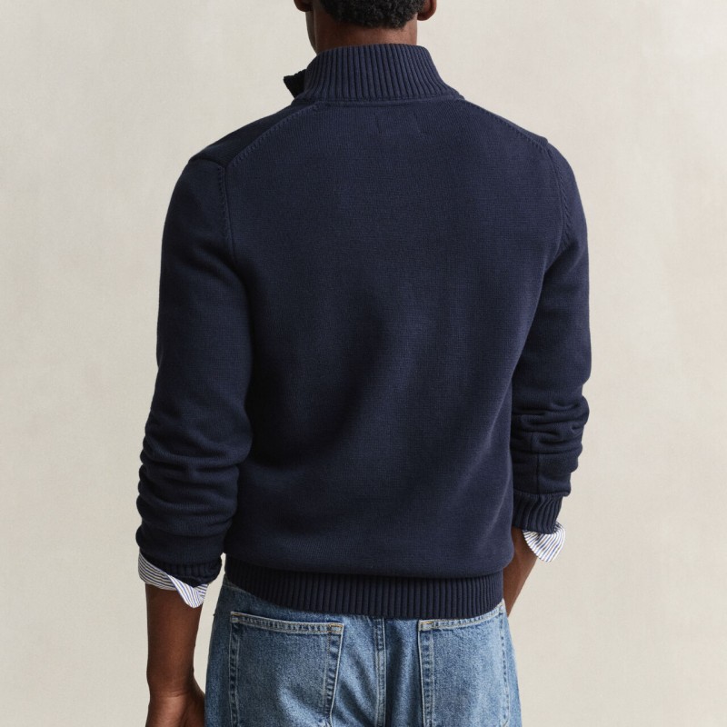 Gant Cotton Knit Half-Zip Gant Cotton Knit Half-Zip - 8030170 433 - Fuxia, Urban Tribes United