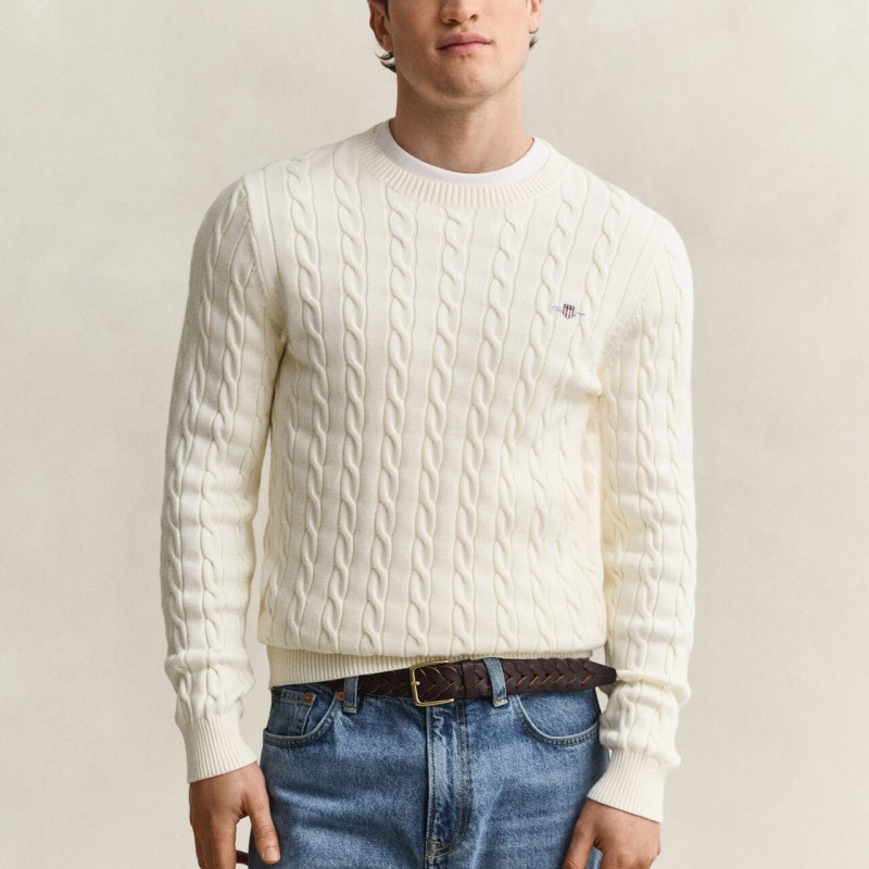 Gant Cotton Cable Gant Cotton Cable - 8050601 130 - Fuxia, Urban Tribes United