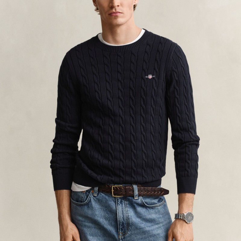 Gant Cotton Cable Gant Cotton Cable - 8050601 433 - Fuxia, Urban Tribes United