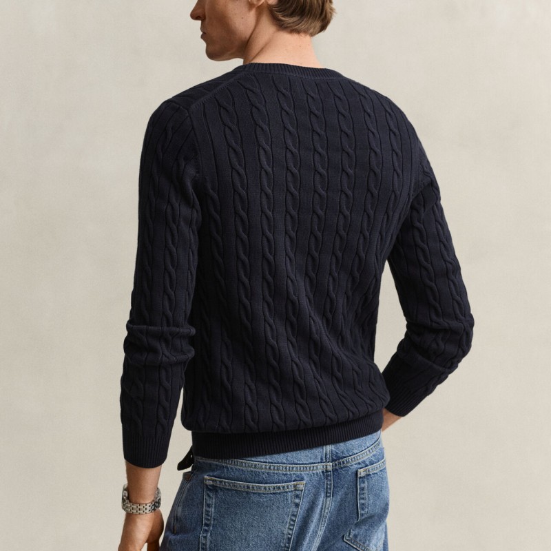 Gant Cotton Cable Gant Cotton Cable - 8050601 433 - Fuxia, Urban Tribes United