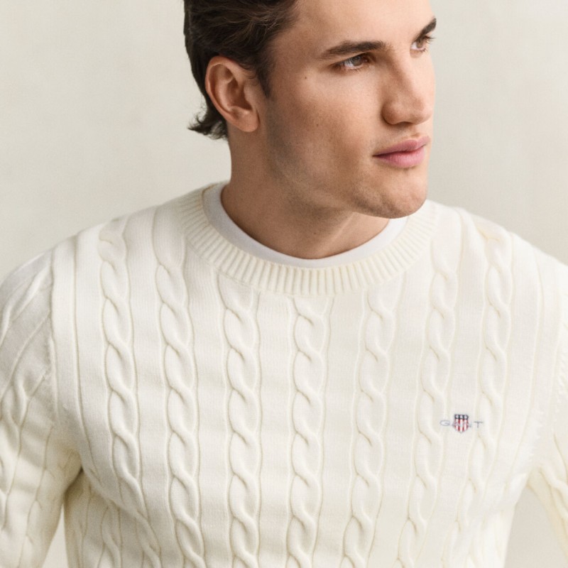 Gant Cotton Cable Gant Cotton Cable - 8050601 130 - Fuxia, Urban Tribes United