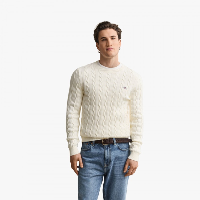Gant Cotton Cable Gant Cotton Cable - 8050601 130 - Fuxia, Urban Tribes United