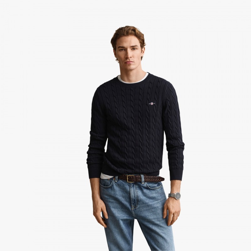Gant Cotton Cable Gant Cotton Cable - 8050601 433 - Fuxia, Urban Tribes United