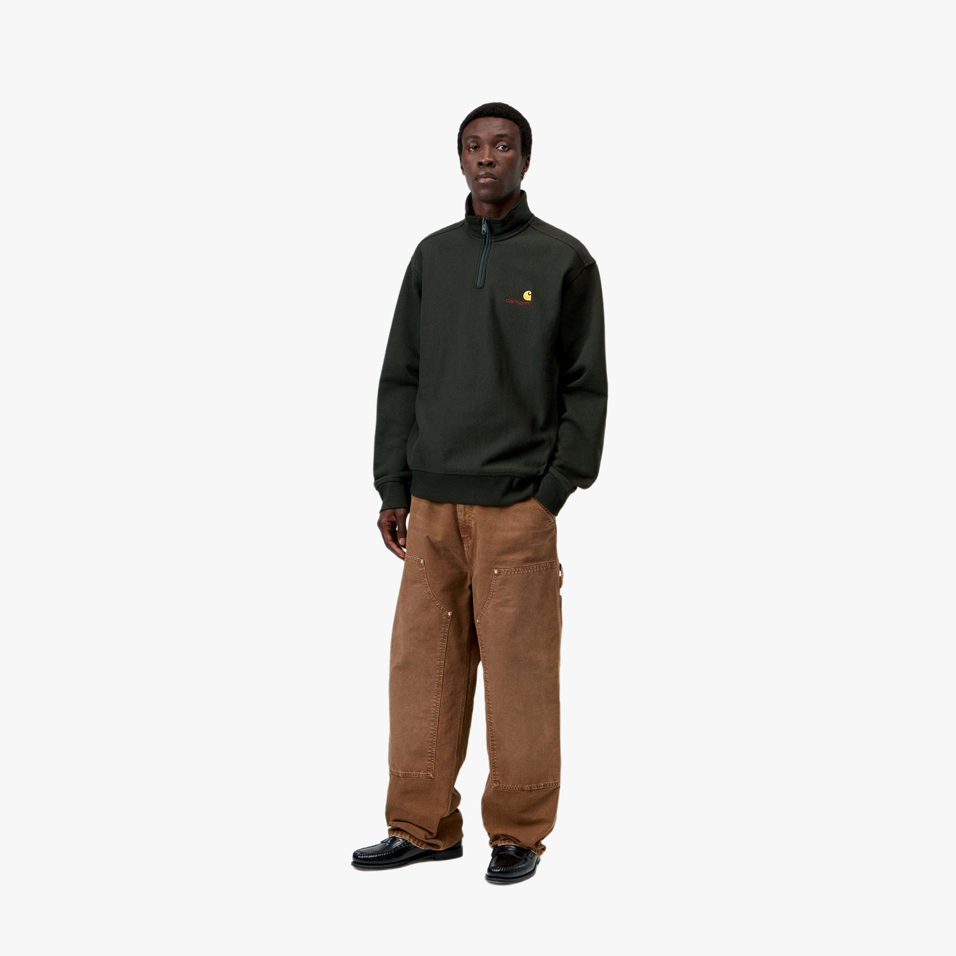 Carhartt WIP Half Zip American Script