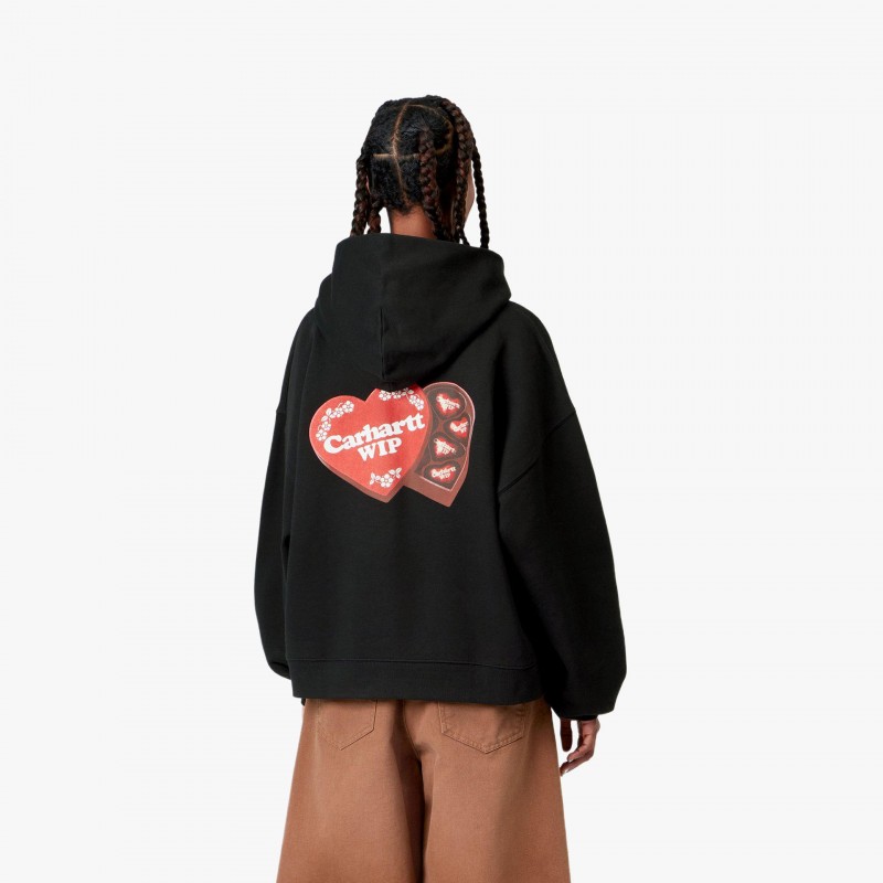 Carhartt WIP W Hooded Hartt - I037243 89 XX - Fuxia, Urban Tribes United