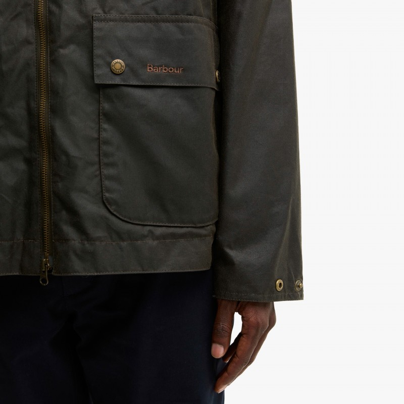 Barbour Short Bedale Wax - MWX2205OL71A - Fuxia, Urban Tribes United