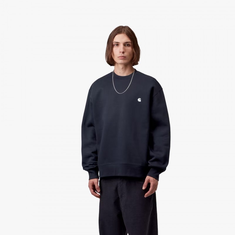 Carhartt WIP Mack Sweatshirt Carhartt WIP Mack Sweatshirt - I037099 0CO XX - Fuxia, Urban Tribes United