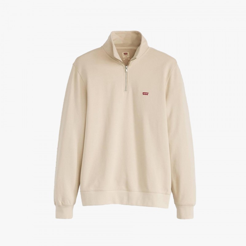 Levis Original Housemark Quarter Zip Pullover Levis Original Housemark Quarter Zip Pullover - A8606 0002 - Fuxia, Urban Tribes United