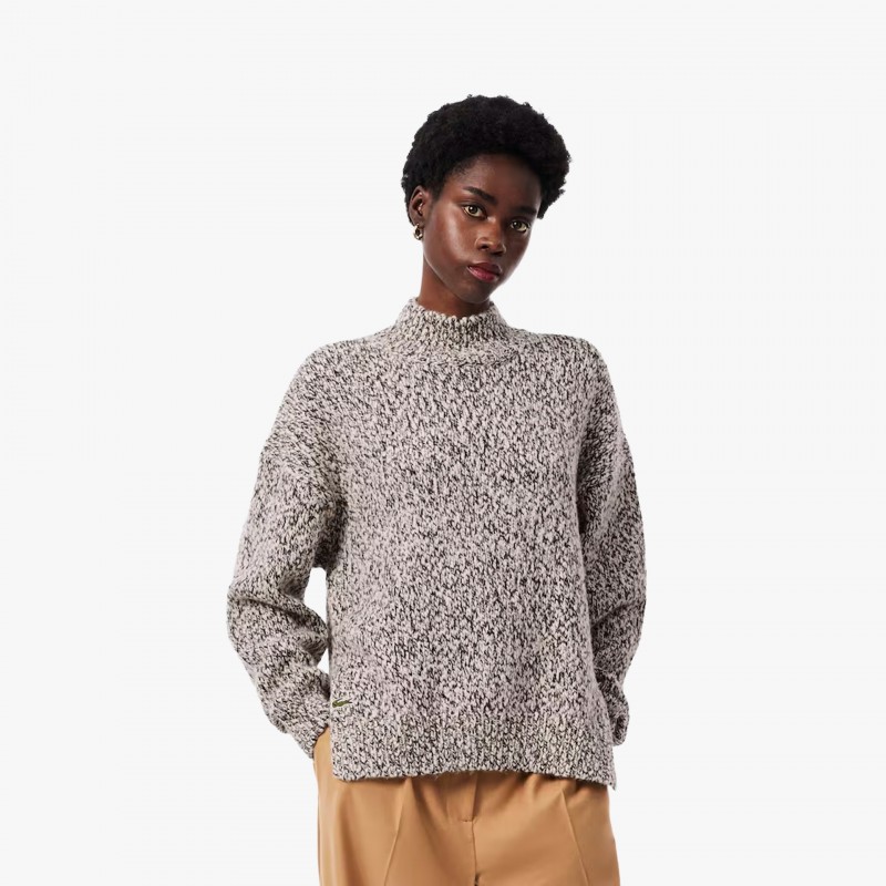 Lacoste Roll Neck Mercerized Wool Lacoste Roll Neck Mercerized Wool - AF8257 WT8 - Fuxia, Urban Tribes United