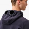 C.P. Company Diagonal Raised Fleece Goggle Zip Sweatshirt